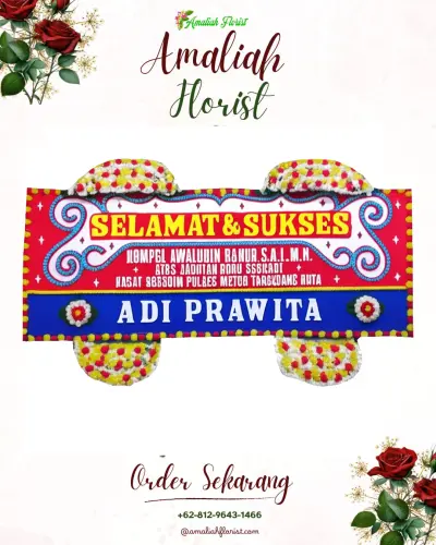 Karangan Bunga Ucapan Selamat rangkasbitung timur